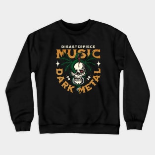 dark skull and snake v3 Crewneck Sweatshirt